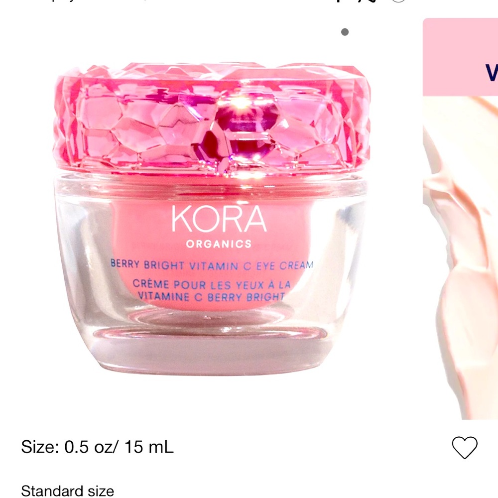 Kora organic eye cream